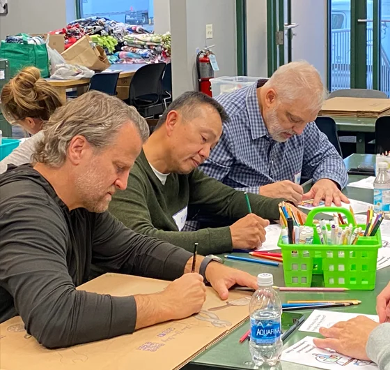 Serve in a hope center